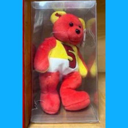 FREE NASCAR Beanie Baby 1