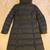 Cole Haan Women Blue Snap Button Quilted Coat Hooded Weatherproof 2 thumbnail