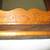 Antique Oak wood parlor shaving mirror wall hanging w/comb tray 4 thumbnail