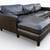 Adalyn Home Andersen Brown Top Grain Leather 2-Piece Chaise Sectional 3 thumbnail