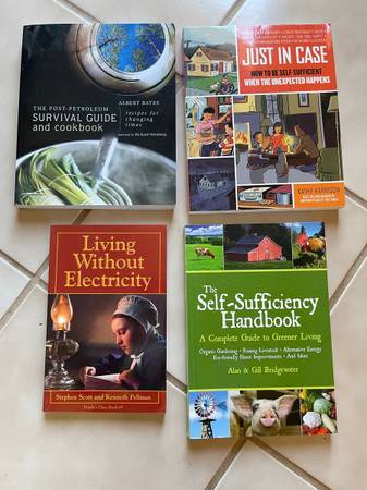 4—Survival And Self-Sufficiency Books! New Condition! Take All! 1