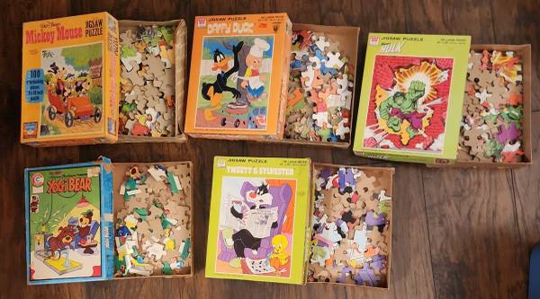 Vintage Puzzles - $50 (Cumming)63470455892355120