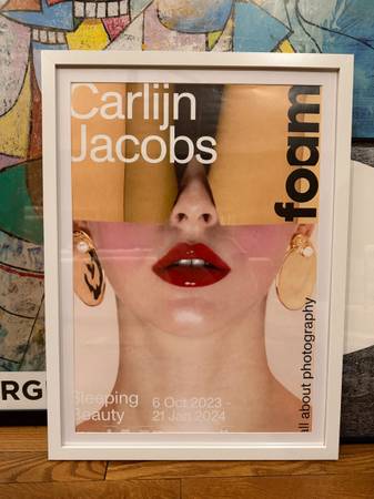 Carlijn Jacobs Exhibit Poster Framed 1