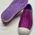 Native like new Glitter Shimmer kids Purple shoes sandles J3 10-12y 2 thumbnail