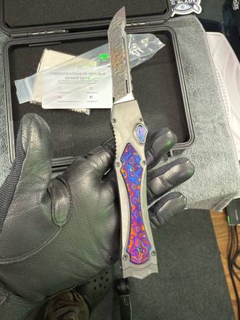 Maxace Draco titanium timascus Chad Nichols 1