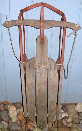 Vintage American Flyer 42' Sled 1