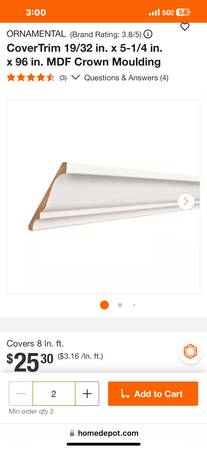 crown molding 5 1/4 inch 1