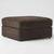 Brown Sofa & Ottoman w/ Pillows Removable Covers 4 thumbnail