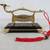 Feng Shui Metal Golden Ru Yi Scepter With Mystic Red Knot & Stand 4 thumbnail