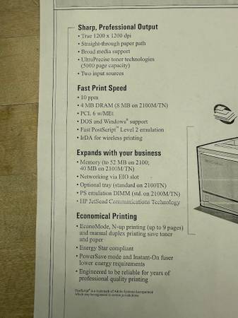printer works with windows 11 i can show you - $60 (GILBERT)63469933484929121