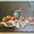 Fresh Peaches Still Life Christopher Cawthorn Oil / Canvas 1 thumbnail