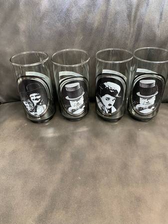 Four Vintage Glasses 1