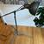 Vintage Bretford MJ-1 Metal Articulating Tripod Floor Lamp - Blue/grey 7 thumbnail