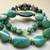 Zoisite & Green Aventurine Set of 2 bracelets 9 thumbnail