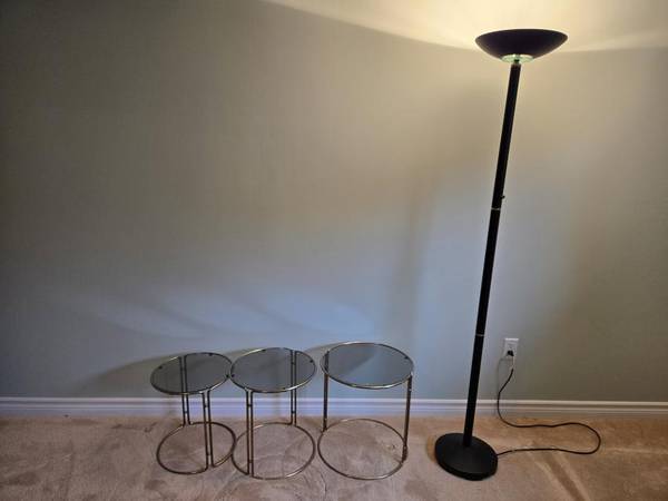 Floor Lamp Nesting Tables Set 1