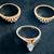 14K Solid Yellow Gold Marquise Genuine Diamond Engagement Ring / and Stacking Di 10 thumbnail
