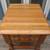 Cabinet Broyhill Premier Solid Red Oak End Bedside Table With Drawer 2 thumbnail