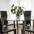 near new top quality large slightly tinted Glass round Table Top with 1 thumbnail