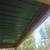 Stay Dry Under Your 2 Story Deck , Using Steel colored corrugated panels 19 thumbnail