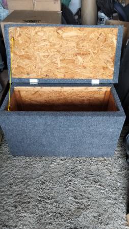 Custom Carpeted Boxes for Storage or Boat - $40 (South Austin)63471405150723122
