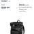 Black Bugatti Leather Back Pack 6 thumbnail