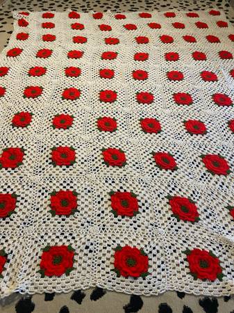 Vintage Crochet Blanket 1