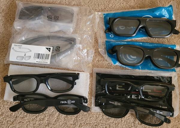 3D Movie Glasses Sets 1