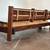 1970s solid walnut brazilian sofa 7 thumbnail
