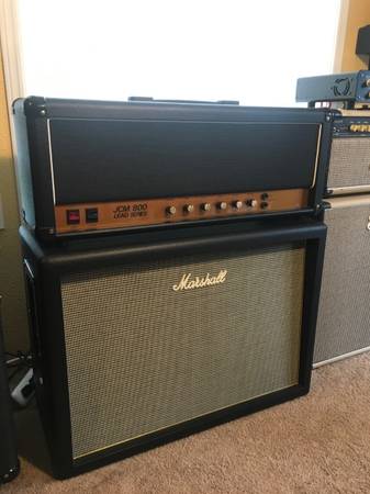 Mojotone 50 watt head and Marshall cab 1