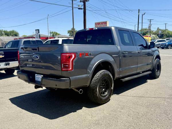 F-150 Lariat Ford 2017 pickup gris litio - $23,995 (LLAME AL 916-229-6562 PARA DISPONIBILIDAD)63619522807171124