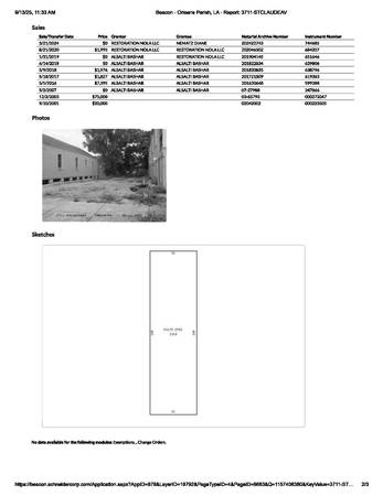 $165,000 / 3348ft2 - INVESTORS!  Vacant Lot on St. Claude Ave, near The French Quarter! (Bywater North)63792119554691122