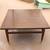 MCM Med-Lg Wood Mid Century Modern square coffee table 2 thumbnail