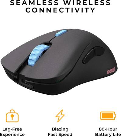 Glorious Model D Forge Edición Limitada Ratón para juegos 58 g 6 botones 80 h - $50 (Cheviot)63470907048707122
