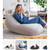Authentic Moon Pod Zero-Gravity Bean Bag Chair 6 thumbnail