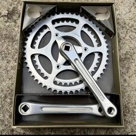 Shimano 600 Touring Forged Crankset 52/42 170mm 3 Bolt Vintage Retro Road 1