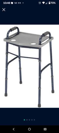 Walker with removable tray 1