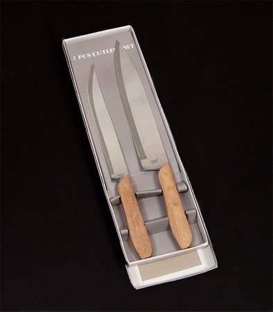 2-Piece Stainless Steel Cutlery Knife Set - New - 22 Sets Available 1