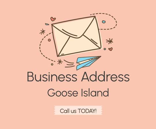 $75 Business Address at Goose Island AVAILABLE NOW! Free parking! (Goose Island)64148793658241121