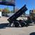2026 6x10 dump trailer-5200lb axles 1piece steel floor ramps and tarp 8 thumbnail