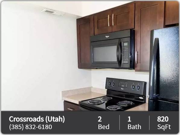 $1,341 / 2br - 820ft2 - Chic urban living at Crossroads (Utah)! 2 bed, 1 bath available! (West Valley)63670955518339120