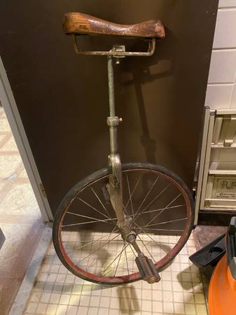 Antique unicycle 1