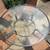Outdoor garden furniture set, glass top table & metal frame chairs 1 thumbnail