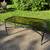 Wrought iron and glass top patio coffee table by Martha Stewart 1 thumbnail
