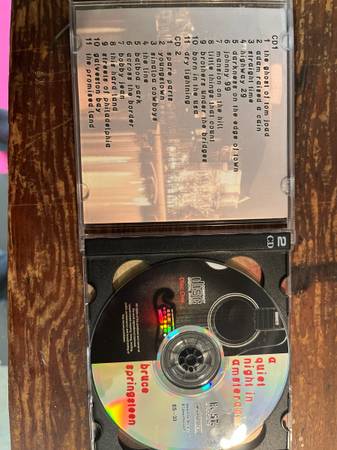 A Quiet Night in Amsterdam Bruce Springsteen 2 CD Set LIVE - $5 (Bellevue)63471362959617122