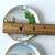1950s Ardalt coaster set 3.5” hand painted coasters 4 thumbnail