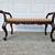 Mahogany accent window bench chippendale style 15 thumbnail