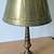Arts and Crafts movement, Antique Brass and Copper Lamp w Brass Shade 1 thumbnail