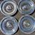 Four 15 inch 1969 Buick Classic steel hubcaps  1 thumbnail