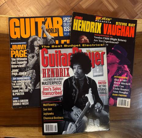 Guitar magazines 1