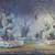 JUSTIN LOCKE (1920-79) WC Painting Los Olivos de Tzintzuntzan 1 thumbnail